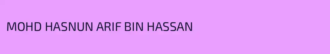 MOHD HASNUN ARIF BIN HASSAN